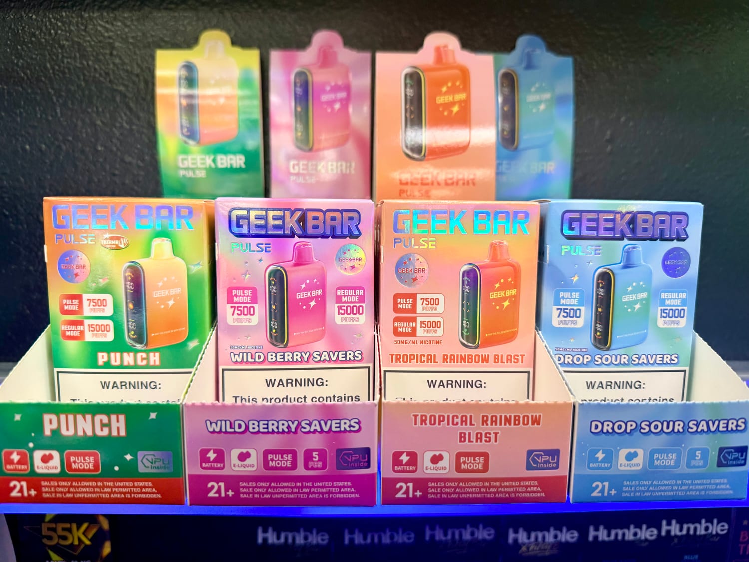 Disposables at Vapor Outlet