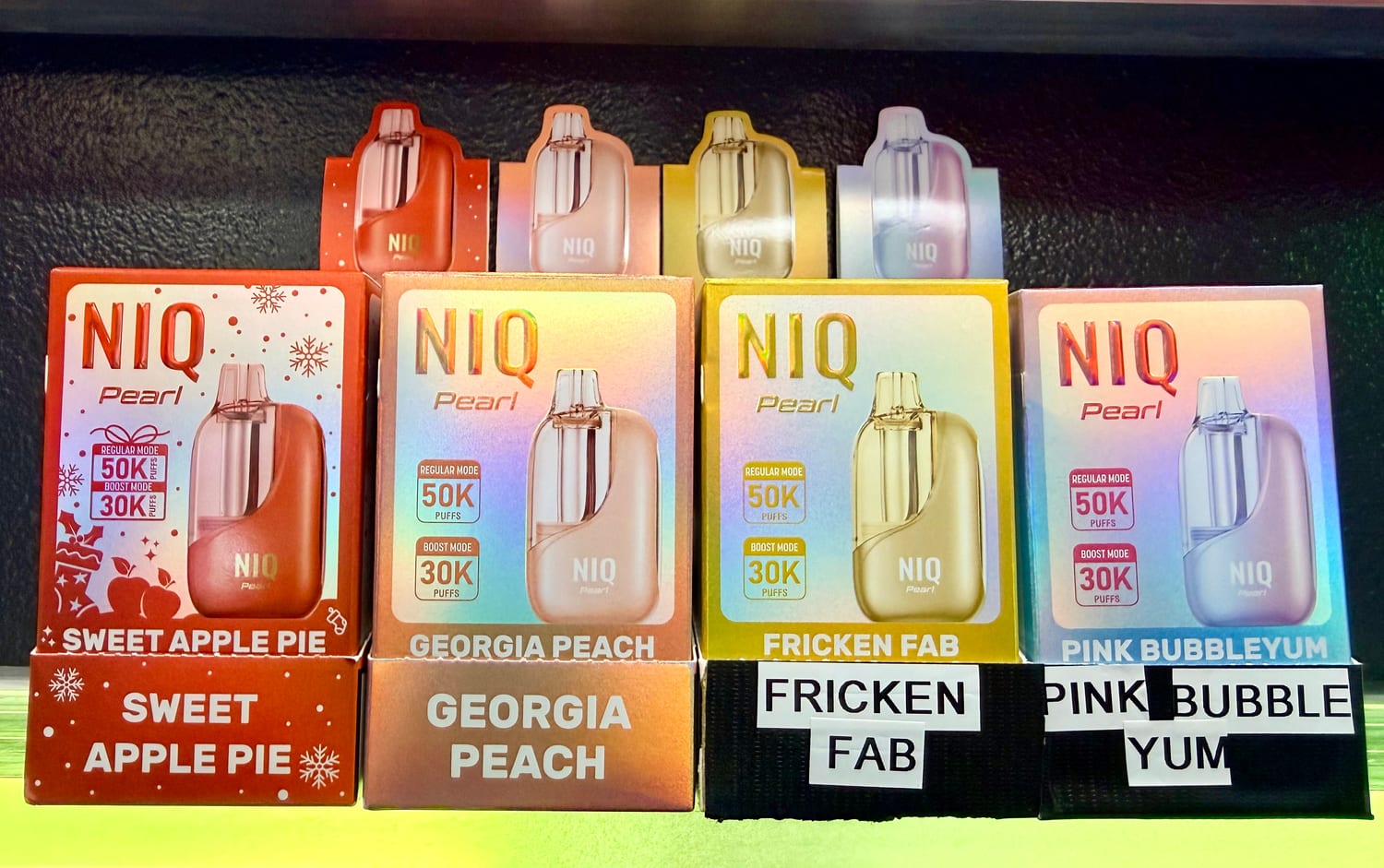 Disposables at Vapor Outlet